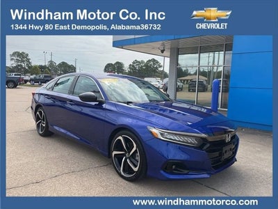 2021 Honda Accord Sedan Sport SE